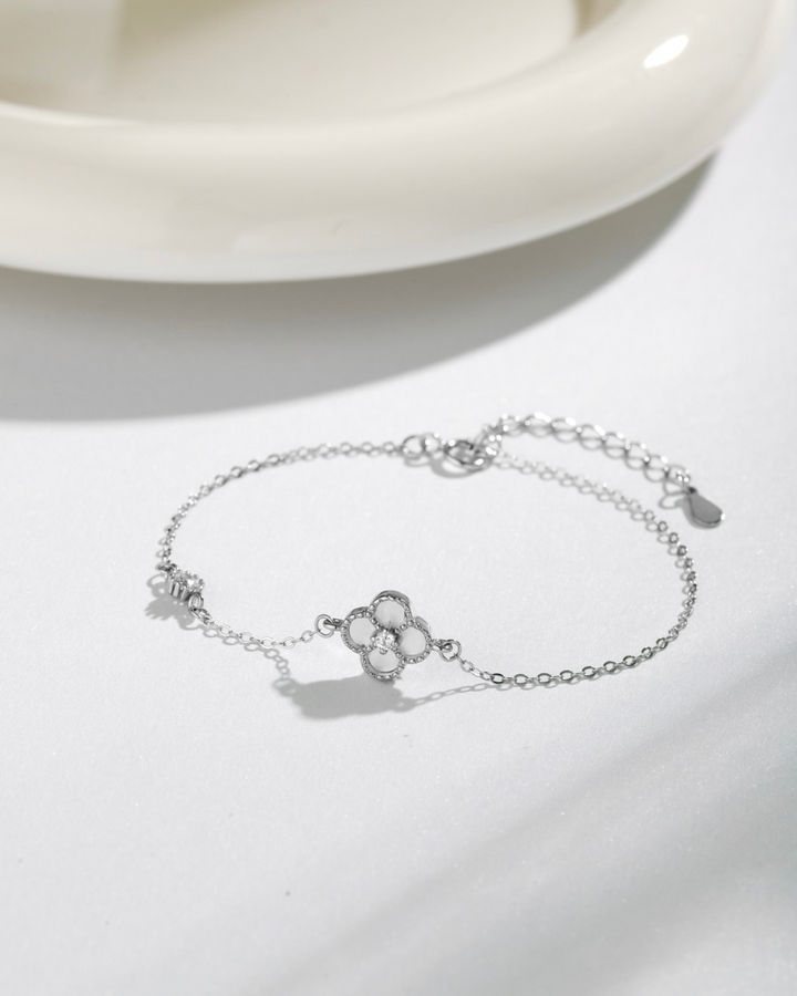 White Clover Bracelet
