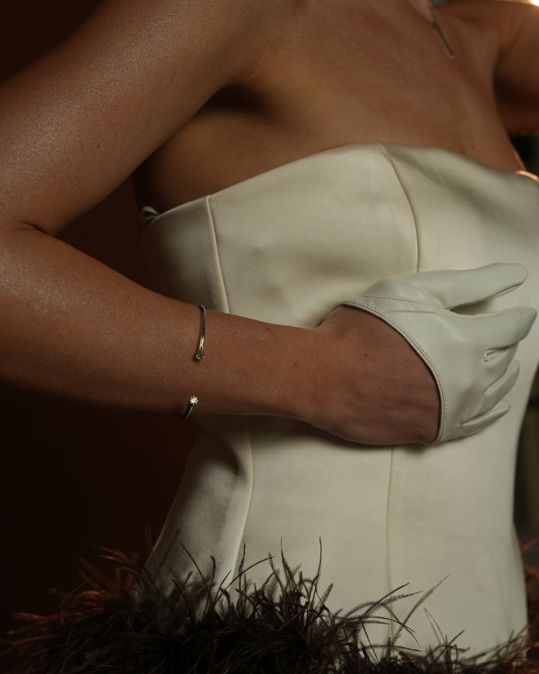 Lumi Arc Open Bracelet