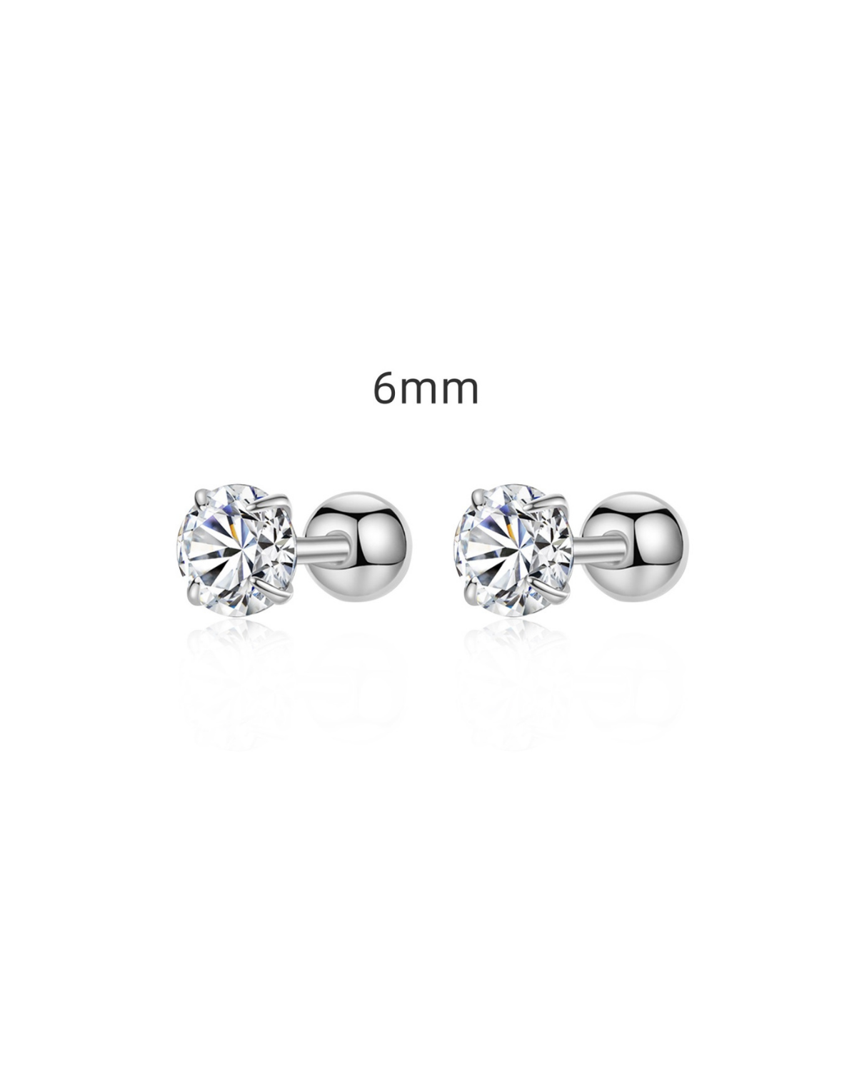 Classic Silver Studs