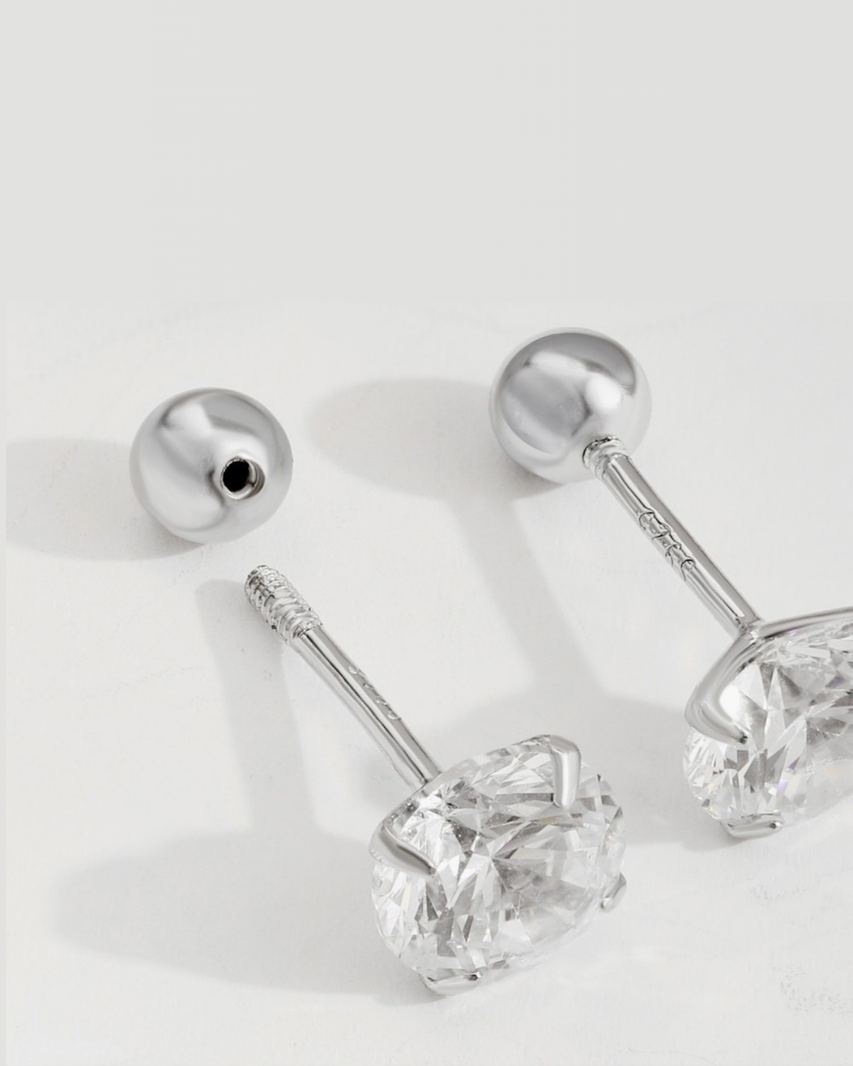 Classic Silver Studs