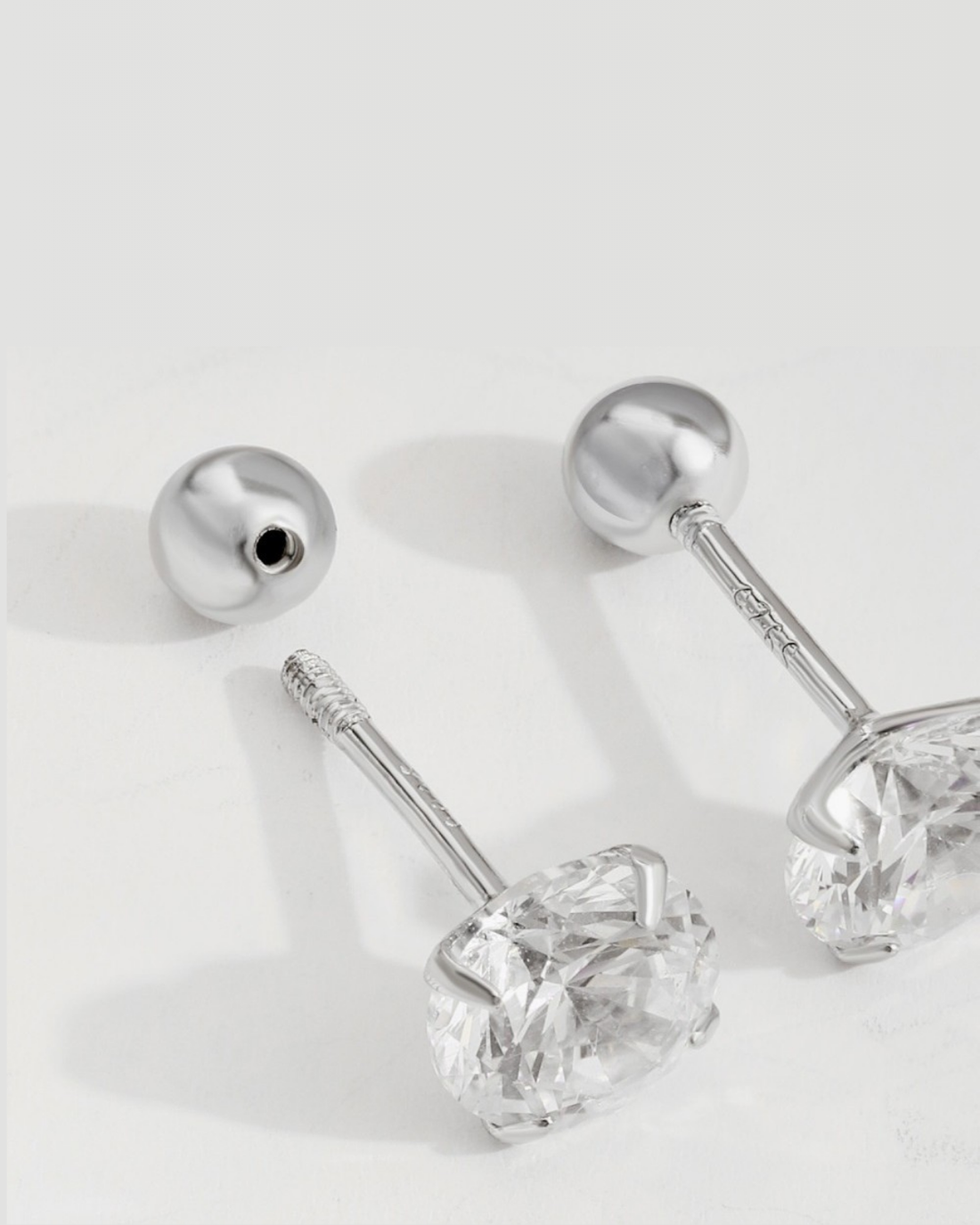 Classic Silver Studs