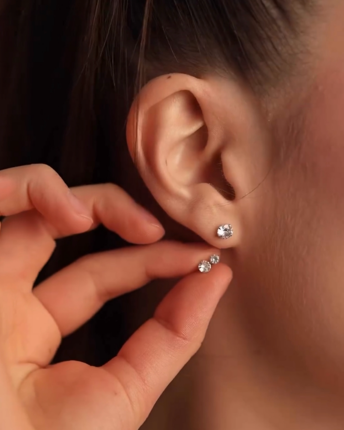 Classic Silver Studs