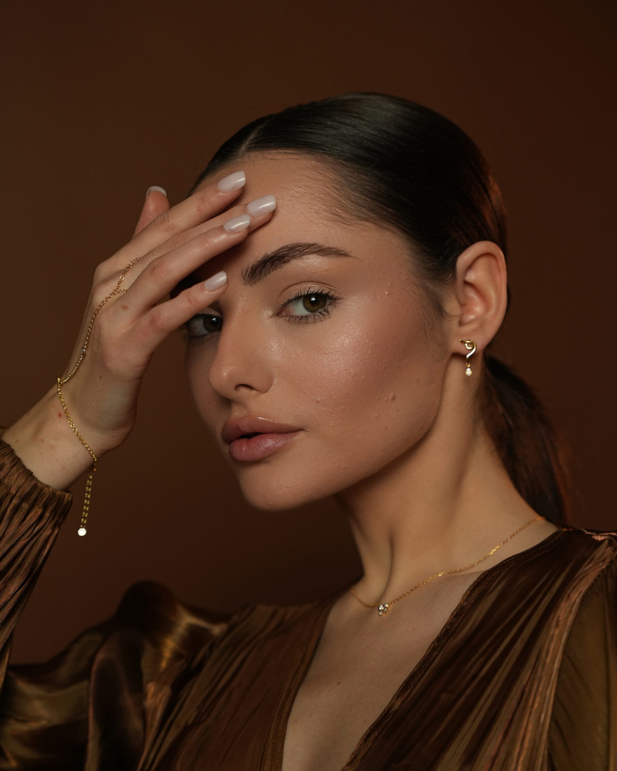 Loop Cluster Necklace